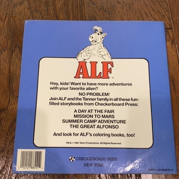 3 Alf the TV show Kids books vintage 1987 - Picture 3 of 14